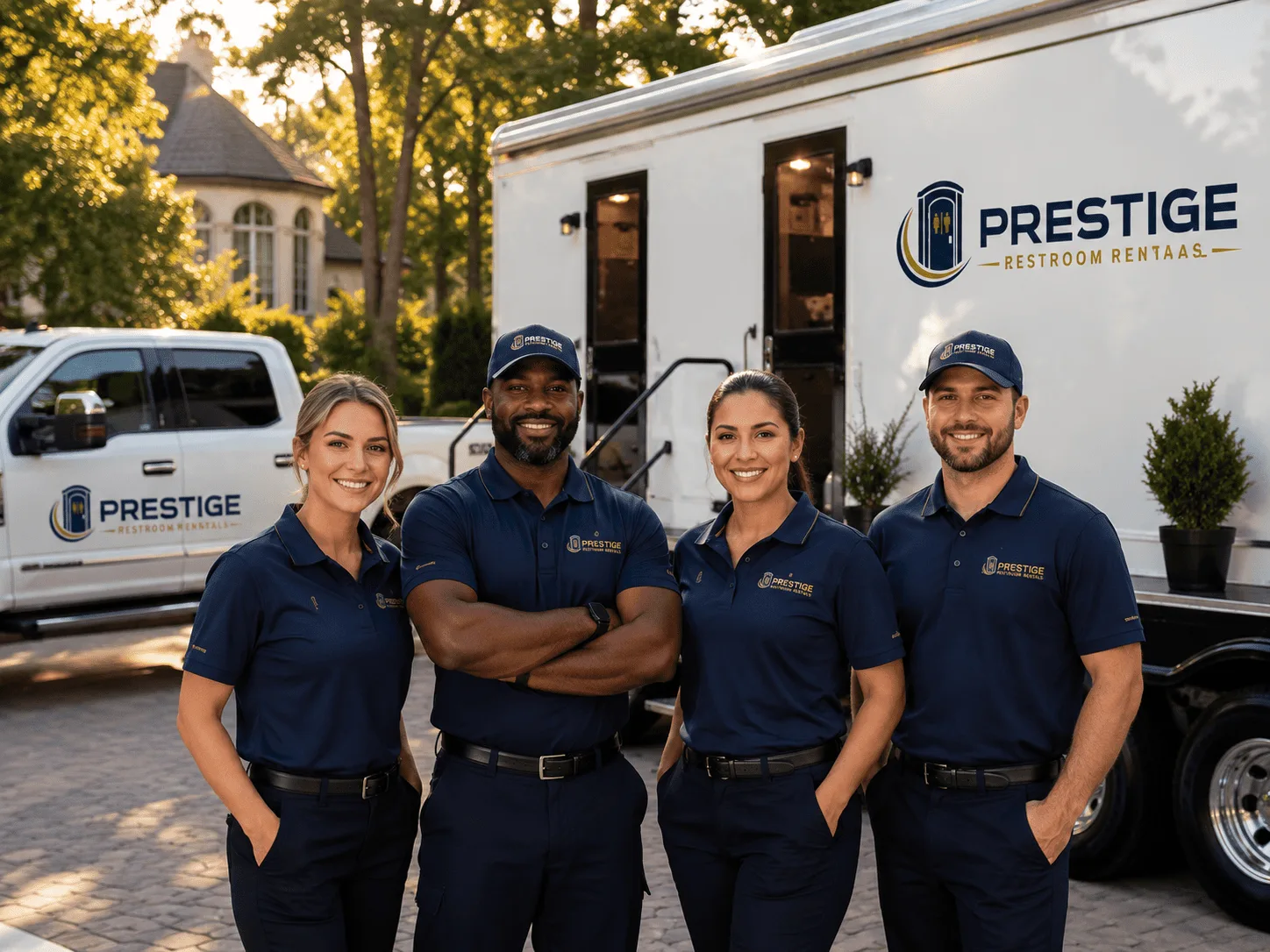 Trusted Luxury Portable Restrooms company in Germantown, WI